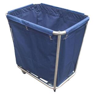 不锈钢布草车酒店工作车宾馆收纳车客房服务车房口车洗衣专用推车