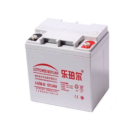乐珀尔蓄电池6GFM2412V24AH机房UPS电源配套EPS直流屏