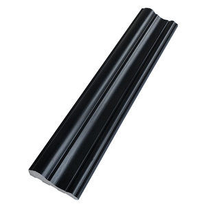 中式pvc仿实木装饰线条 电视背景墙边框黑色相框收边门窗套包边条