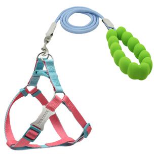 狗狗背心式牵引绳大中小型犬泰迪柯基柴犬胸背带防挣脱项圈遛狗绳