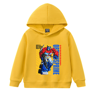 【9款】变形金刚男童卫衣春秋款2025新款炸街儿童春秋长袖衣服潮