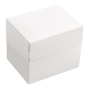 蛋糕切块包装盒白色西点三角甜品盒子慕斯可放冰袋打包盒定制logo