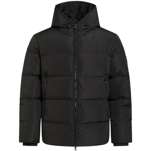 【690蓬安心绒】暇步士男装冬季保暖宽松连帽厚羽绒服休闲面包服