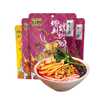 李子柒螺蛳粉柳州螺狮粉2袋爆椒酸笋280g2袋255g广西米粉粉丝速食