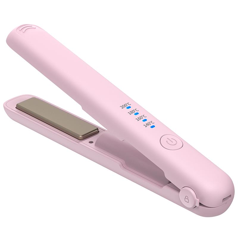 usb无线卷发棒迷你小型熨夹板直发卷发两用不伤发女刘海充电便携