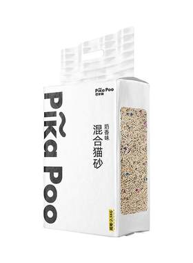 匹卡噗奶香味混合混合猫砂