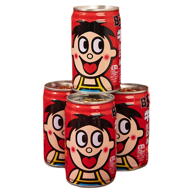 旺旺旺仔牛奶罐装婚礼摆台伴手礼