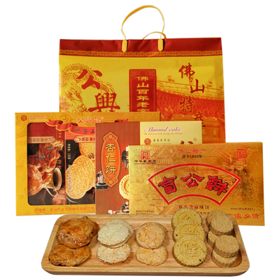 广东佛山特产盲公饼桃酥礼盒