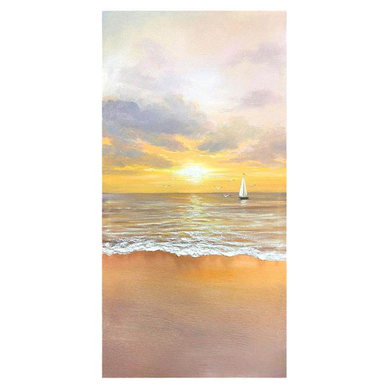 纯手绘油画玄关装饰画客厅挂画