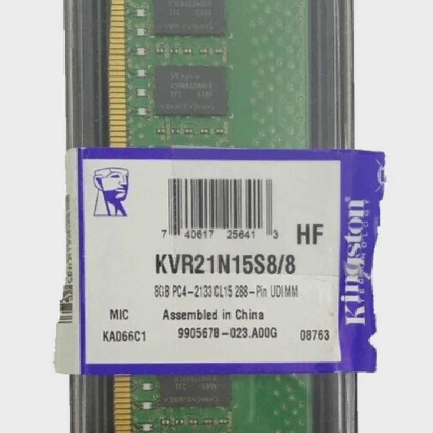 Kingston KVR21N15S88 8GB DDR4 PC42133  CL15 Speicher  RAM  A
