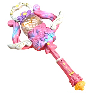 儿童中秋节手提灯笼电动带音乐灯光女孩子仙女发光魔法棒节日礼物