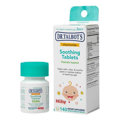 塔尔博特儿童牙龈牙齿舒缓含片