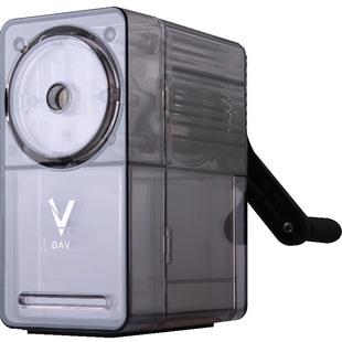 DAV大V削笔器美术生专用V5V6素描速写削笔刀削笔机大v卷笔刀铅笔炭笔转笔刀大v旗舰店正品大卫手摇卷笔机自动