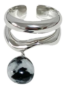 sesamesea斑马石戒指吊坠戒指