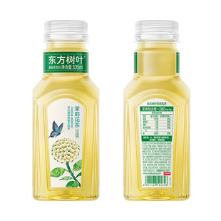 农夫山泉东方树叶335ml*6瓶装无糖茶饮料小瓶装茉莉花花茶普洱