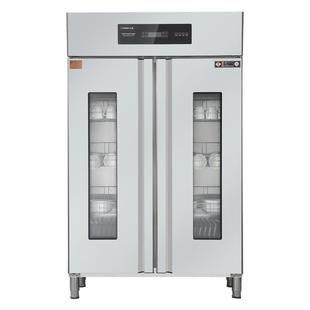 志高消毒柜商用高温热风循环大型立式双门大容量单位学校食堂碗柜