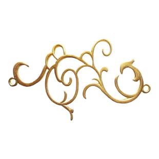 铸铜 黄铜龙形藤蔓配件手工DIY饰品汉服配饰古风发饰簪子金属材料