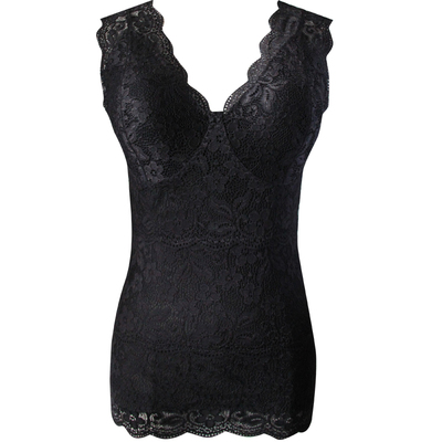 徐凰桑蚕丝蕾丝女真丝塑身衣