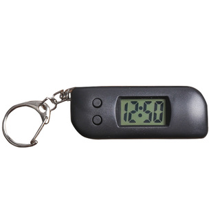 学生学习考试手表小挂表钥匙扣便携式无声数字电子表创意静音小表