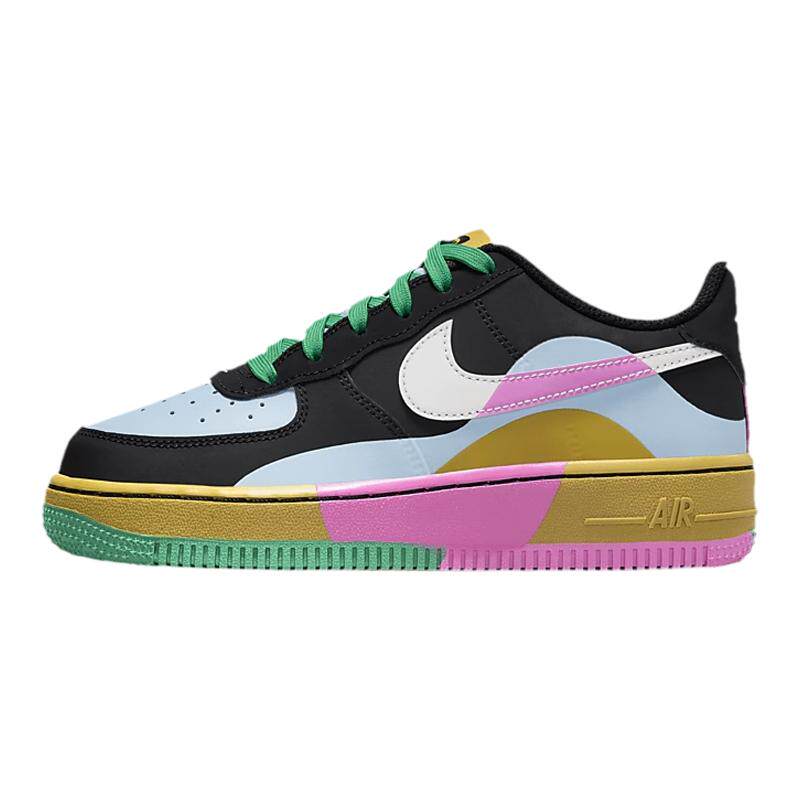Nike耐克大童女鞋多巴胺彩色空军运动休闲板鞋夏季新款FJ3288-001