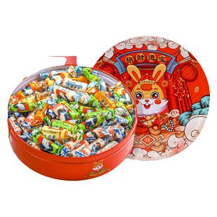 大白兔奶糖新年年货礼盒结婚喜糖伴手礼元旦新年奶糖官方正品糖果