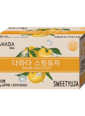 韩国DAHADA柚子茶独立包装冷热泡