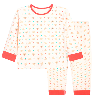 衣拉拉秋冬女童新舒绒棉内衣套装