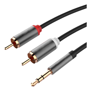 音频线一分二3.5mm转双莲花插头手机连接音响功放电脑接低