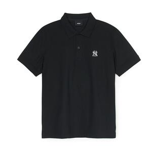 MLB官方 男女情侣百搭防晒凉感短袖polo衫25夏季新款PQB01/PQB02