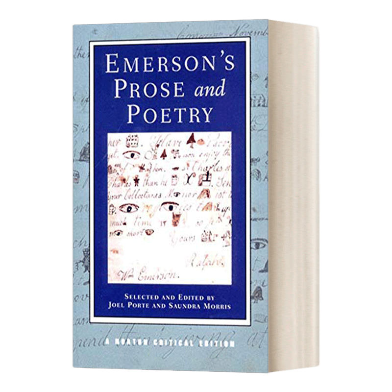英文原版 Emerson's Prose and Poetry 爱默生散文和诗歌 诺顿文学解读系列 Norton Critical Editions 英文版 进口英语原版书籍