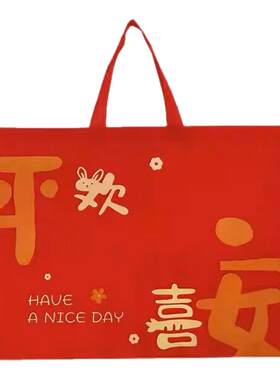 覆膜无纺布手提袋定礼品袋可定制