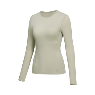 Yoskin 紧身原肌带胸垫长袖T恤中强运动瑜伽衫MAIAACTIVE 53TL55