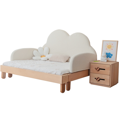 玩梦超人伸缩全实木儿童床