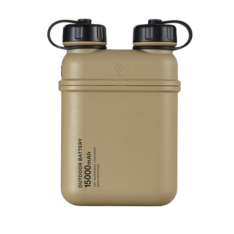 【3C认证】星日社Elecom宜丽客户外移动电源IP67防水尘便携充电宝