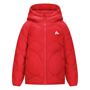 红豆童装女童羽绒服女宝2025新款轻薄儿童秋冬季保暖防寒外套上衣