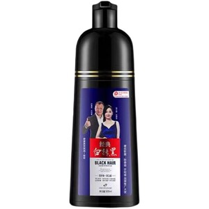 润丝丹绮妆染发膏谢亲恩白转黑套装洗护染三合一植物一洗自然黑色