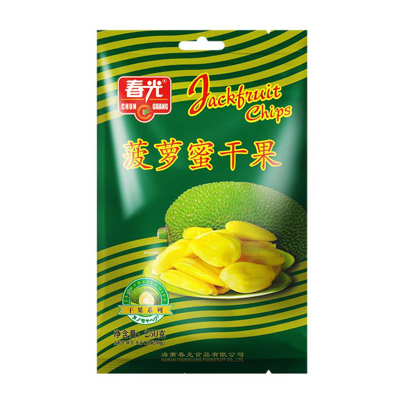 春光菠萝蜜干250gx2新鲜水果干