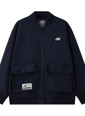 New Balance nb童装男女儿童新款棒球服防泼水梭织外套ND7AG83023
