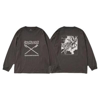 【雪峰季2024秋】snowpeak雪峰运动户外长袖T恤圆领男女春秋