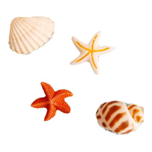 海藻球鱼缸造景小摆件鱼儿玩具微景观生态瓶配件装饰公仔珊瑚小船