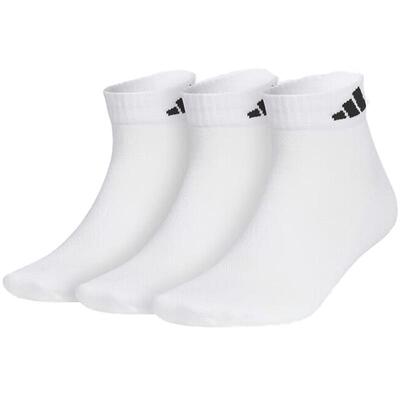 滔搏adidas阿迪达斯男女袜训练短袜三双装袜子运动休闲袜JC9269