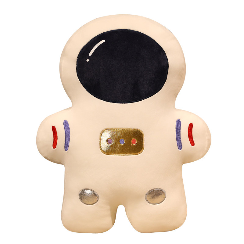 宇航员太空人火星抱着睡觉玩偶