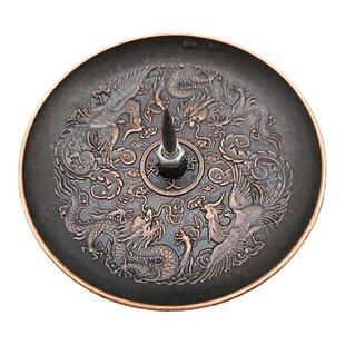 艾灸托盘家用艾条底座插艾条艾柱支架室内户外香熏去味驱蚊固定架