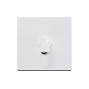 净水器86面板管线机面板暗装接水排2分3分PE管转接头墙壁盖板插座