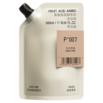 PARB果酸氨基酸沐浴露补充装