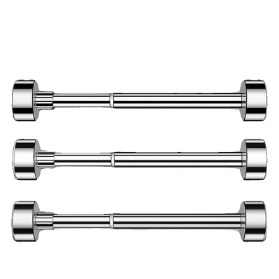 免打孔伸缩晾衣杆窗帘杆衣柜卫生间支撑挂衣杆晾衣架升收缩浴帘杆