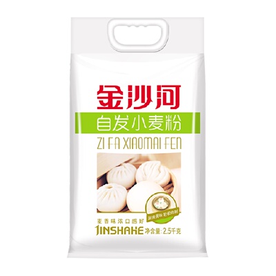 金沙河自发小麦粉中筋面粉2.5kg