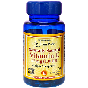 普丽普莱 维生素e软胶囊 vitamin e 维他命e 美国进口200iu100粒