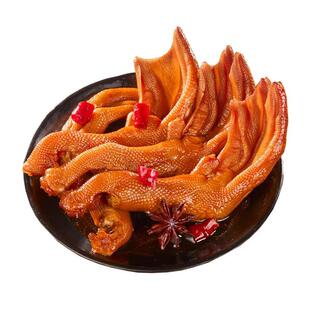 大晟土楼香脆鸭掌龙岩永定下洋客家土楼泡鸭爪特产办公休闲美零食