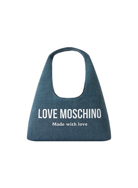 【季末特惠】Love Moschino26早春 女士丹宁牛仔迷你手提包